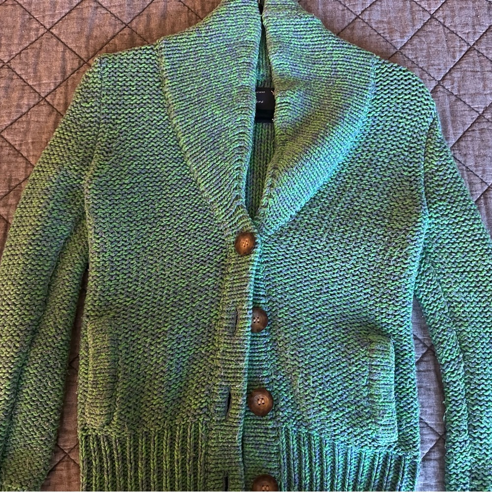 Green sweater